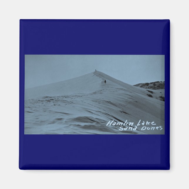 Hamlin Lake Sand Dunes, Michigan Magnet (Vorne)