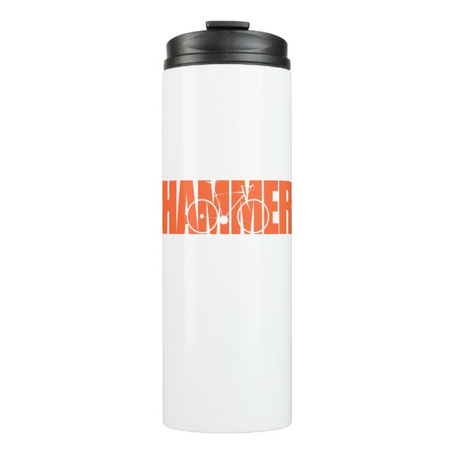 Hammer Cycling Thermosbecher (Vorderseite)