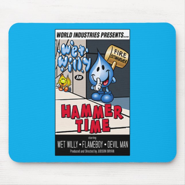 Hammer Time World Industries Mousepad (Vorne)