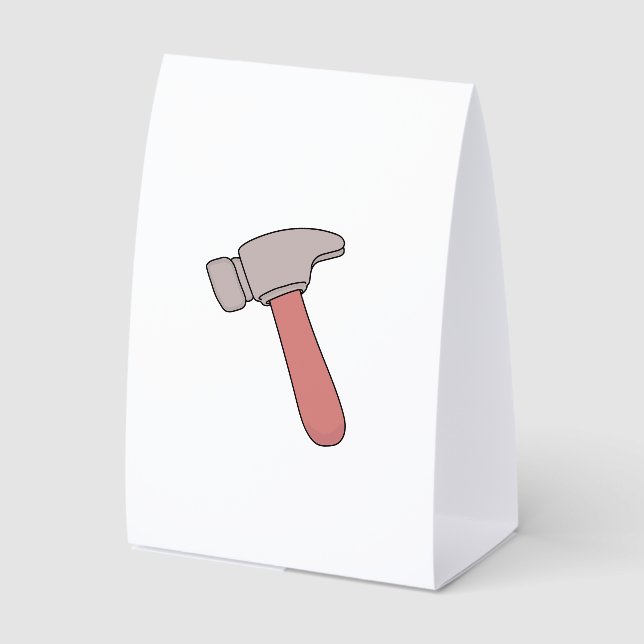 Hammer Tischaufsteller (Vorderseite)