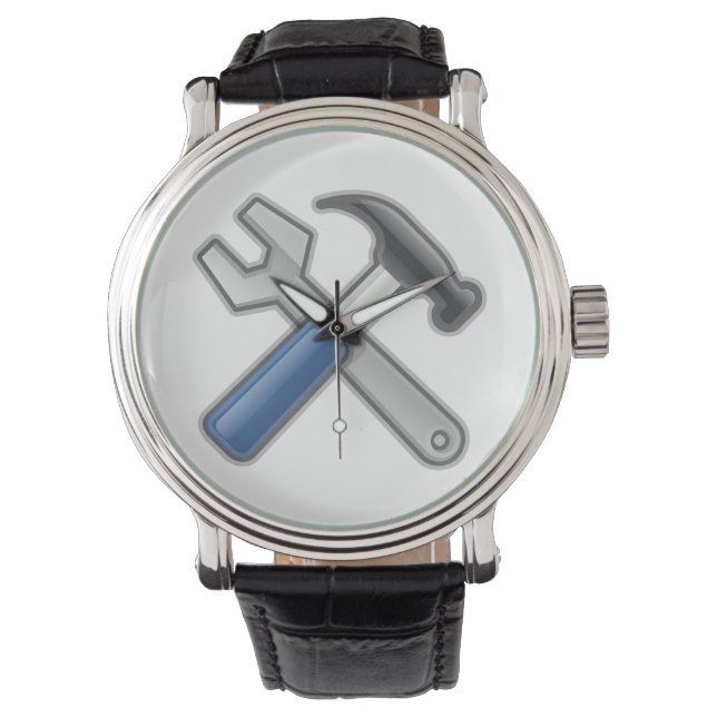 Hammer und Wrench Armbanduhr (Vorderseite)