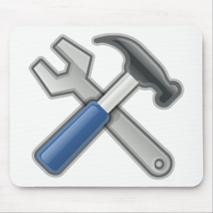Hammer und Wrench Mousepad