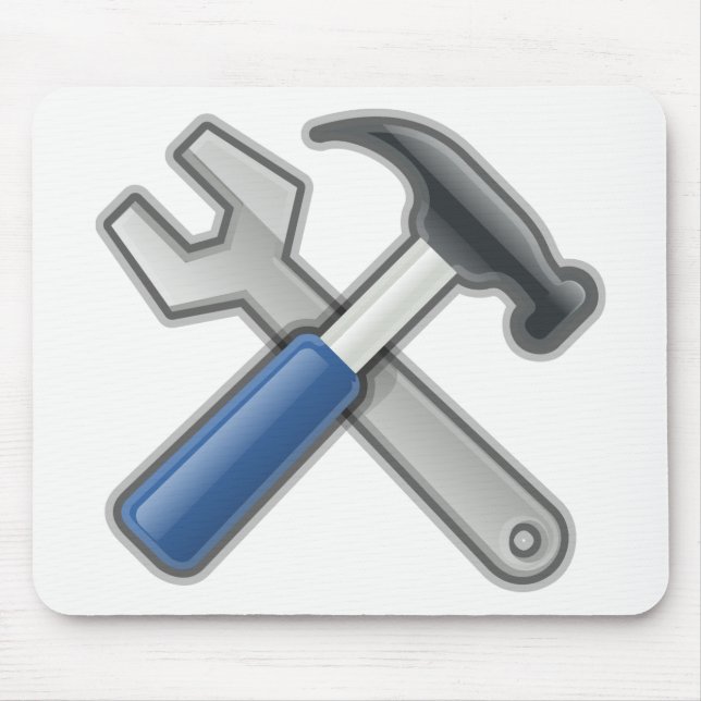Hammer und Wrench Mousepad (Vorne)