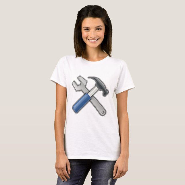Hammer und Wrench T-Shirt (Vorne ganz)