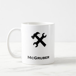 Hammer Wrench McGruber black Kaffeetasse