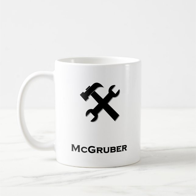 Hammer Wrench McGruber black Kaffeetasse (Links)