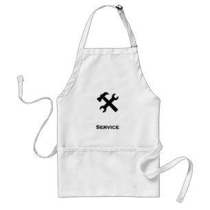 Hammer Wrench Service schwarz Schürze