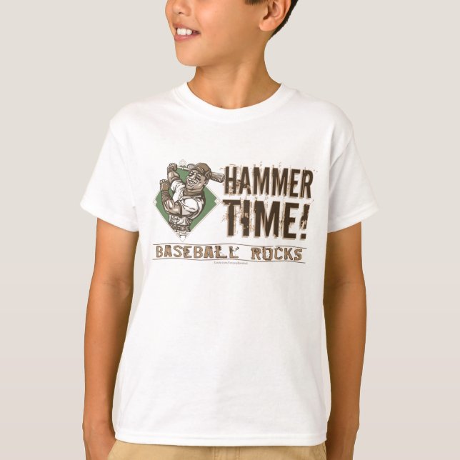 Hammer-Zeit! Baseball-T - Shirt (Vorderseite)