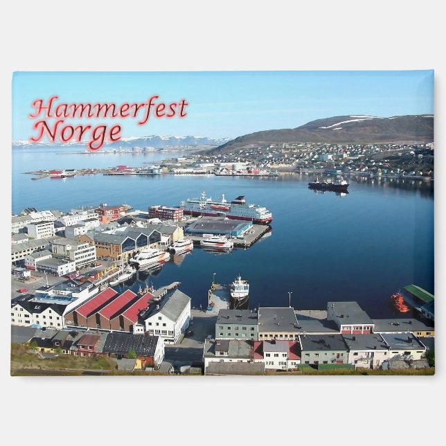 HAMMERFEST MAGNET (Vorderseite)