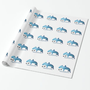 HAMMERHAI-HAIFISCH-HAMMERHAI GESCHENKPAPIER