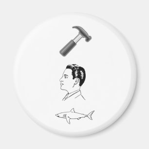 Hammerhai-Haifisch Magnet