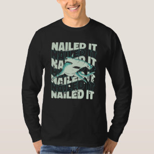 Hammerhai-Hammerfisch-Habe es geschafft T-Shirt