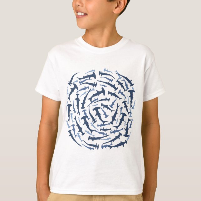 hammerhai Hammerhaihaifischsporttauchen T-Shirt (Vorderseite)