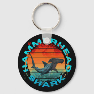 Hammerhai-Shark-Angler-Fischliebhaber-Geschenk Schlüsselanhänger