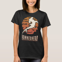 Hammerhai Vintage Retro Klassisches Tier Sonnenbri