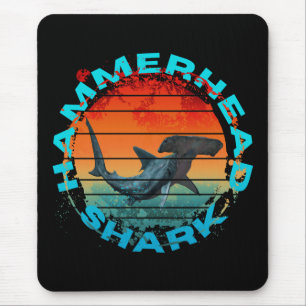 Hammerhaien-Fischer Angel-Liebhaber-Geschenk Mousepad