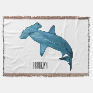Hammerhead-Hai-Cartoon Decke