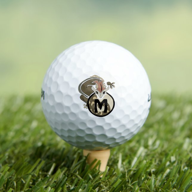 Hammerhead Salamander Monogram Golfball (Insitu T-Shirt)