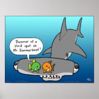 Hammerhead Shaaark! blindes Poster