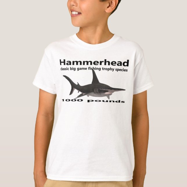 Hammerhead Shark 1000 Pfund T-Shirt (Vorderseite)