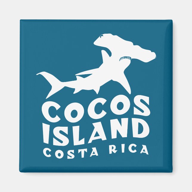Hammerhead Shark Cocos Island Magnet (Vorne)