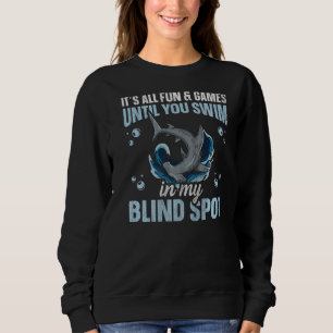 Hammerhead Shark Diving for a Hammerhead Shark Sweatshirt