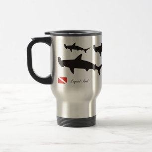 Hammerhead Shark - Travel Mug Reisebecher