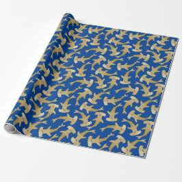 Hammerhead Shark Wrapping Paper Geschenkpapier
