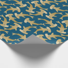 Hammerhead Shark Wrapping Paper Geschenkpapier