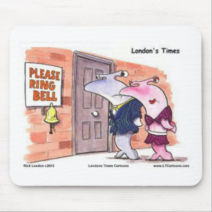 Hammerhead Sharks @ Door Funny Gifts T-Shirts etc. Mousepad