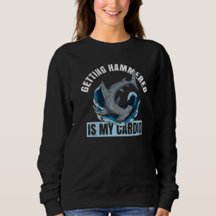 Hammerkopfhai für Hammerhaie Sweatshirt