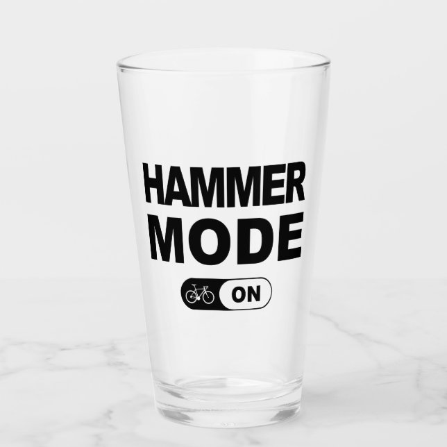 Hammermodus eingeschaltet glas (Vorderseite)