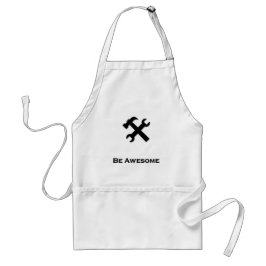 Hammerschlüssel Phantastisch schwarz Schürze