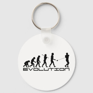 Hammerthrow-Sport-Evolutions-Kunst Schlüsselanhänger