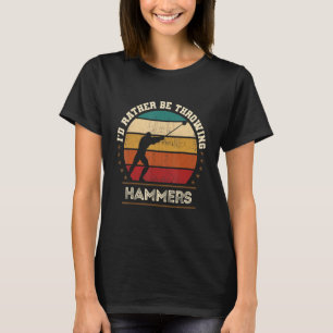 Hammerwirbeldrehturm Leichtathletik T-Shirt
