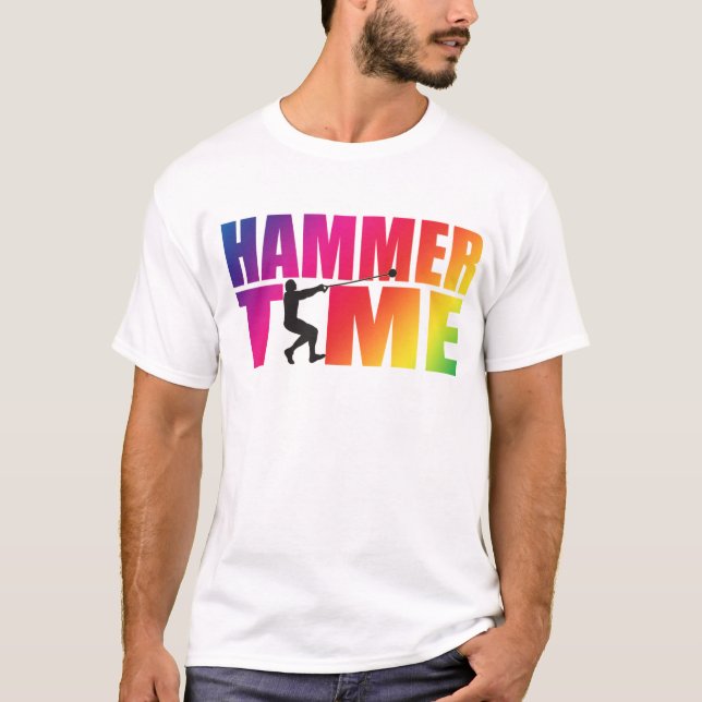 Hammerwurfspur und Shirt der Feldmänner (Vorderseite)