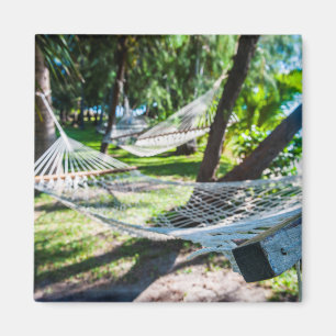 Hammock am Strand, Fidschi Magnet