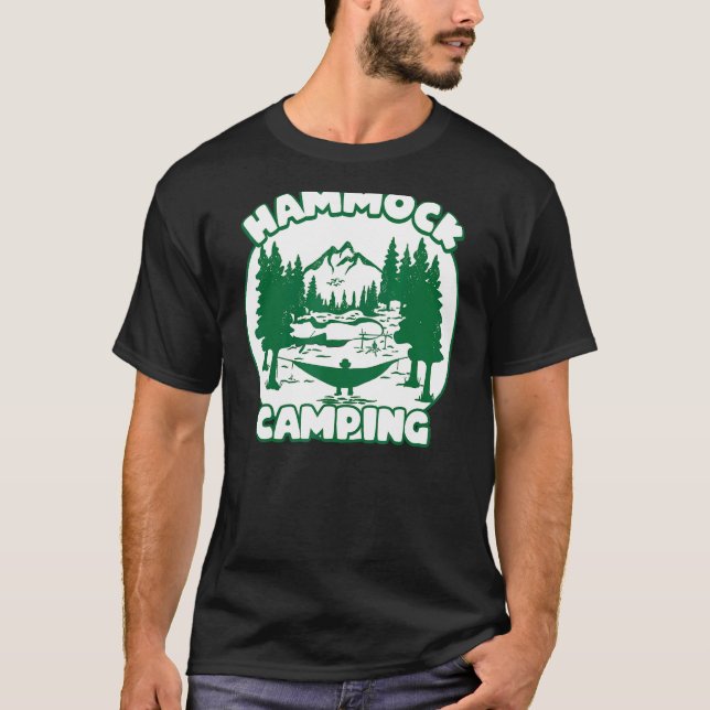 Hammock Camping T-Shirt (Vorderseite)