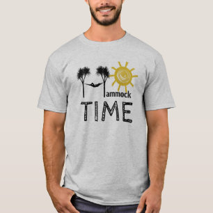 Hammock Time Summer Slogan T-Shirt