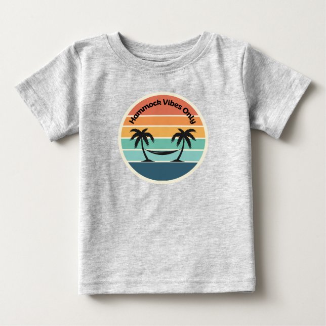 Hammock Vibes Baby T-shirt (Vorderseite)