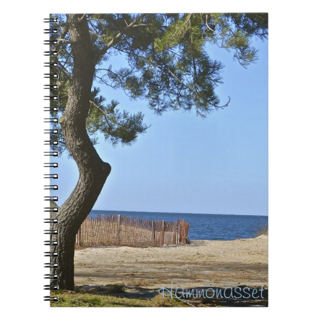Hammonasset Beach Notebook Notizblock (Vorderseite)