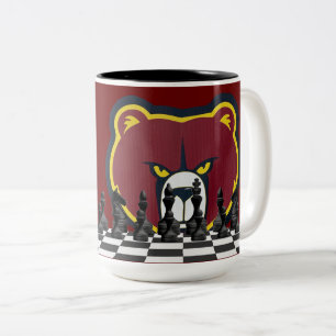 HAMMOND HIGH SCHACH ZWEIFARBIGE TASSE