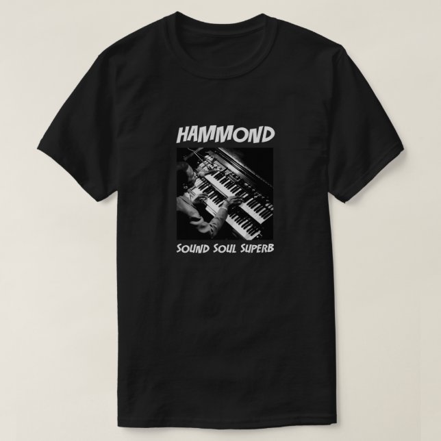 Hammond - Sound Soul Superbe T-shirt classique (Design devant)