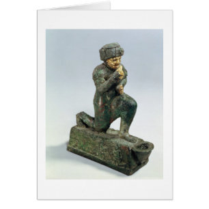 Hammurabi, roi de Babylone, priant avant un sacre