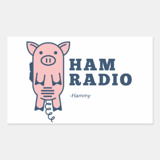 Hammy, Ham Radio Sticker