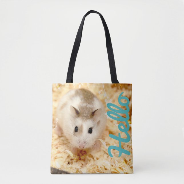 Hammyville - Hamster Hello Tasche (Vorderseite)