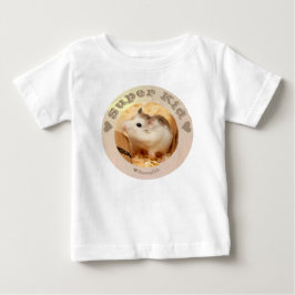 HammyVille - Niedlich Brown White Hamster - Super  Baby T-shirt
