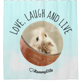 HammyVille - Niedlich Hamster Fresh & Squeeky Clea Duschvorhang