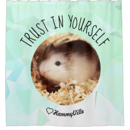 HammyVille - Niedlich Hamster Fresh & Squeeky Clea Duschvorhang