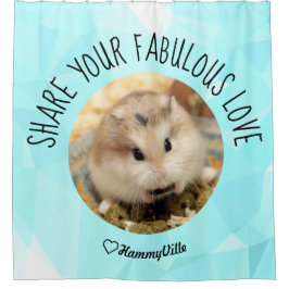 HammyVille - Niedlich Hamster Fresh & Squeeky Clea Duschvorhang